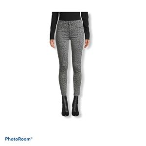NWT Joe's High Rise Skinny Jeans Leopard Print 26
